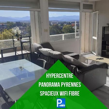 Cap Sud - 53M2- Vue Pyrenees- Hypercentre-Parking -Wifi Fibre Apartment Tarbes Exterior photo