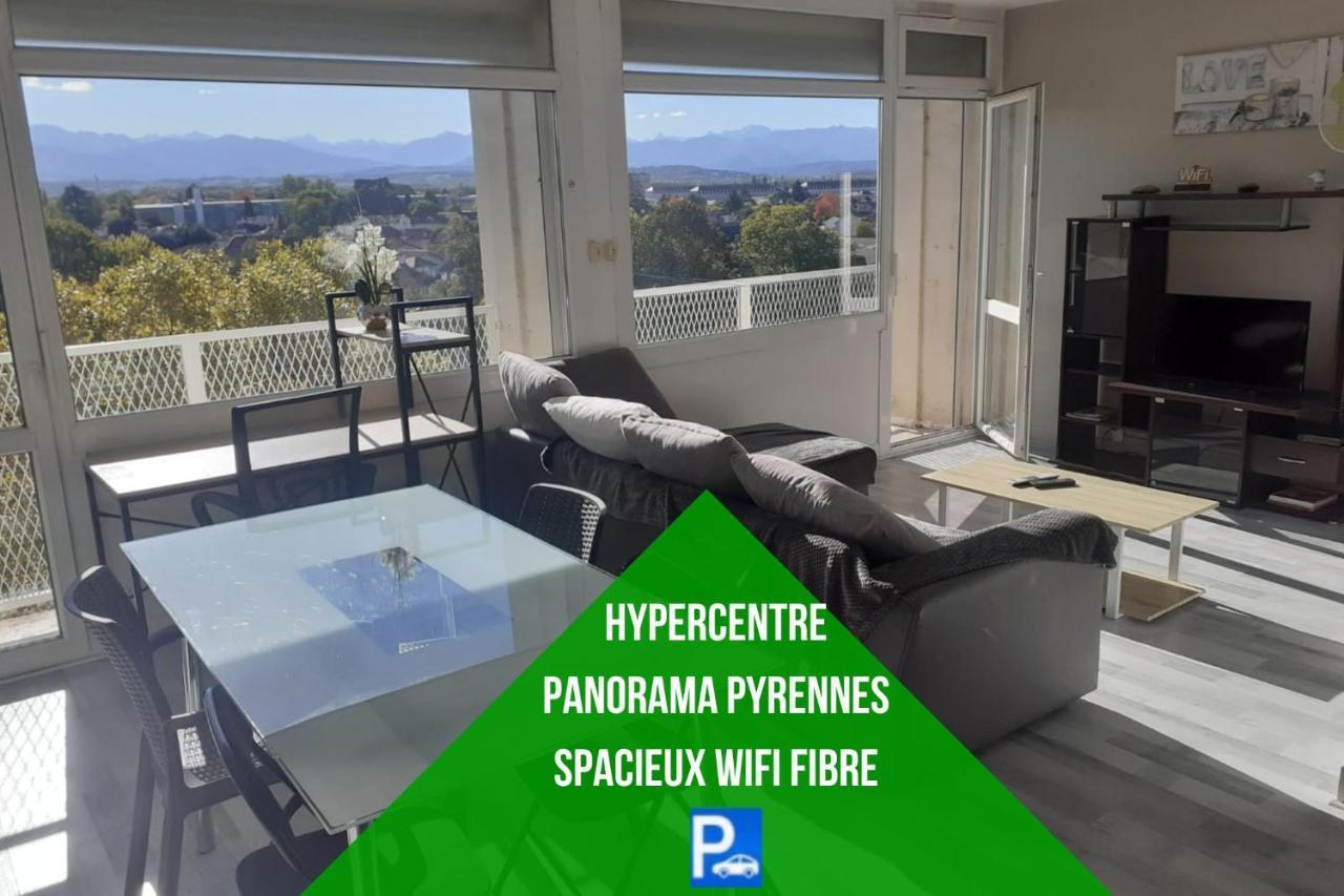 Cap Sud - 53M2- Vue Pyrenees- Hypercentre-Parking -Wifi Fibre Apartment Tarbes Exterior photo